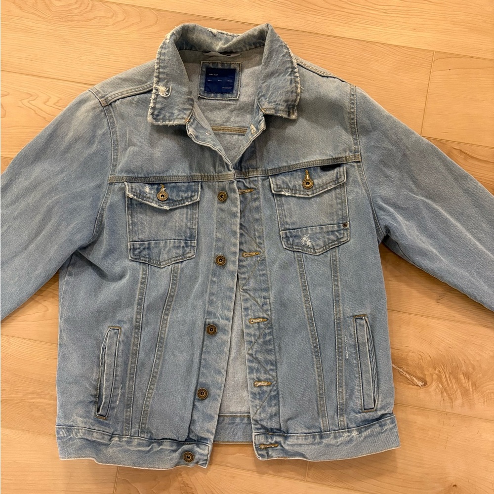 Zara Light Blue Denim Jacket